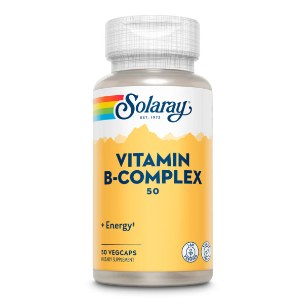 Вітамін B-Комплекс Solaray 50 мг (Vitamin B-Complex 50 mg)