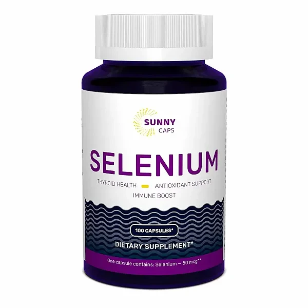 Селен Sunny Caps (Selenium Powerful) 50 мкг 100 капсул
