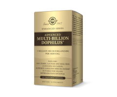 Пробиотики дофилус Solgar (Advanced Multi-Billion Dophilus) 5 млрд КОЕ 60 капсул