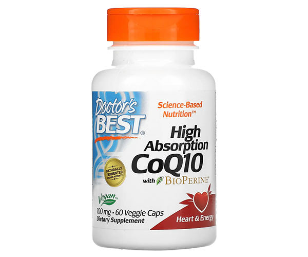 Коензим Q-10 з біоперином Doctor's Best (CoQ10 with Bioperine) 100 м 