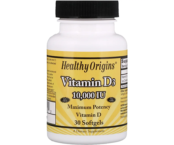 Вітамін D3 Healthy Origins  (Vitamin D3) 10000 МО 