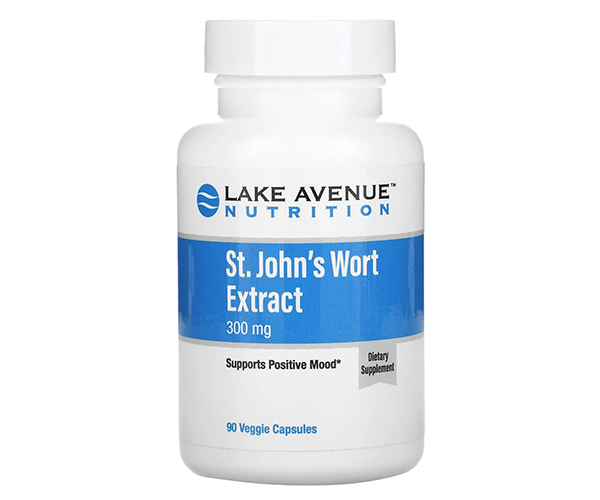 Экстракт зверобоя Lake Avenue Nutrition (St. John's Wort Extract) 300 мг 