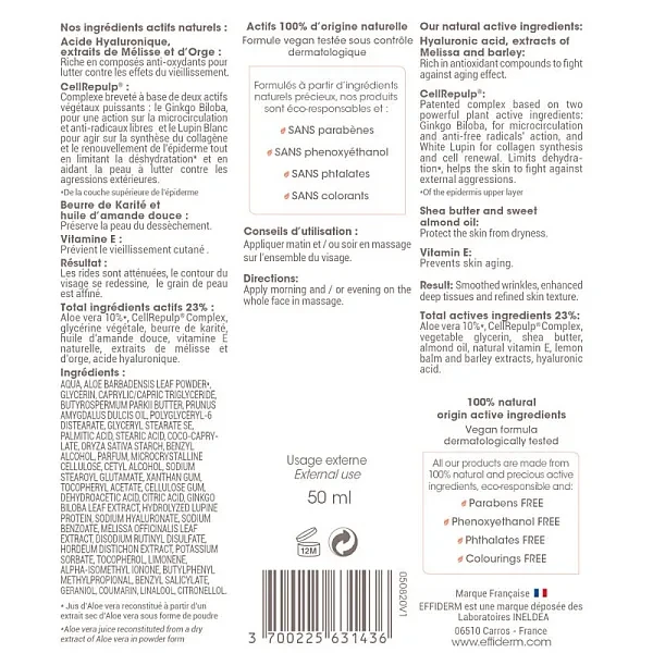 Антивозрастной крем Effiderm (Crème Riche Anti-Age) 50 мл