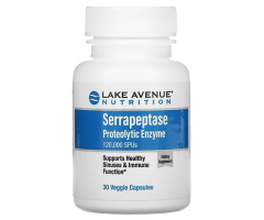Серрапептаза Lake Avenue Nutrition (Serrapeptase Proteolytic Enzyme) 120 000 SPU 