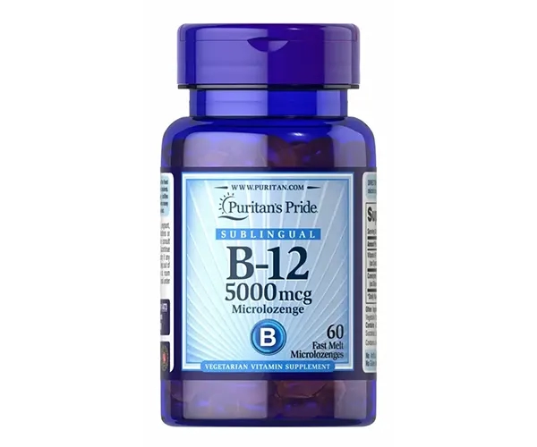 Витамин B-12 Puritan's Pride (Methylcobalamin Vitamin B-12) 5000 мкг 