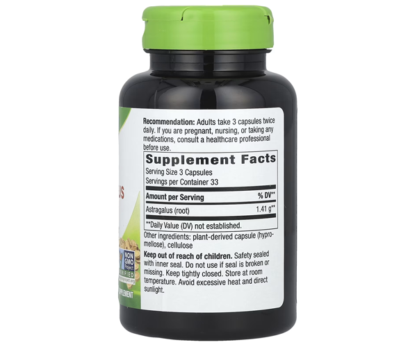 Корень Астрагала Nature's Way (Astragalus Root) 470 мг