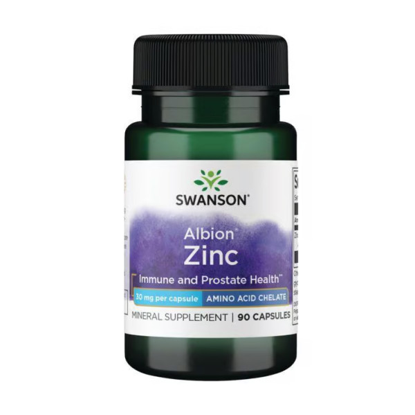 Цинк Swanson (Albion Zinc) 30 mg 90 капсул
