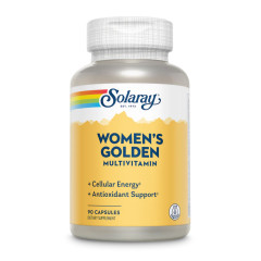 Мультивитамины для женщин Solaray (Women's Golden Multi-Vitamin ) 90 капсул