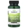 Імбир та Куркума повного спектру Swanson (Ginger & Turmeric) 60 капсул