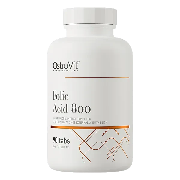 Фолієва кислота Ostrovit (Folic acid) 800 мкг 90 таблеток