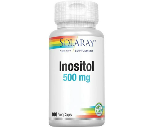 Инозитол Solaray (Inositol) 500 мг 100 капсул