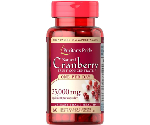 Экстракт клюквы Puritan's Pride (Cranberry) 500 мг 