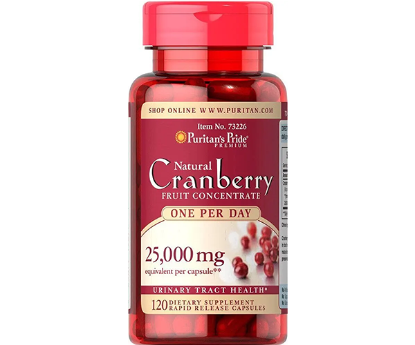 Экстракт клюквы Puritan's Pride (Cranberry) 500 мг 