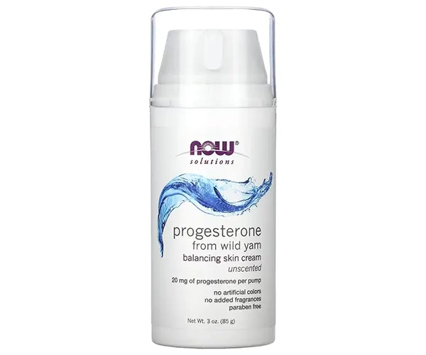 Крем с прогестероном NOW Foods (Natural Progesterone Liposomal Skin Cream) 85 г