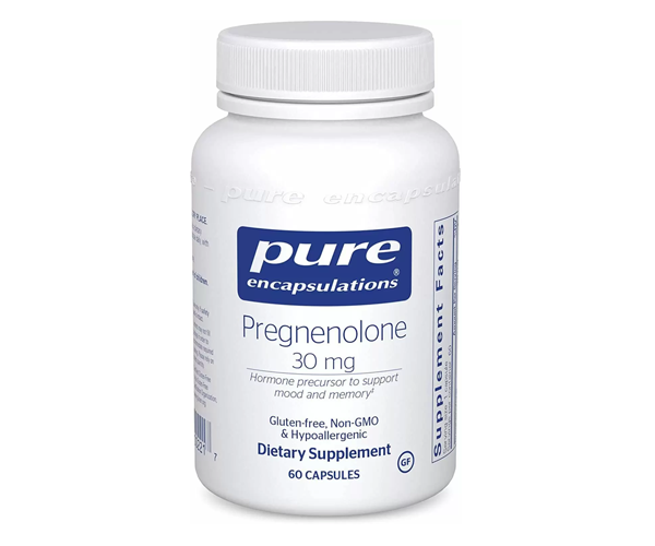 Прегненолон Pure Encapsulations (Pregnenolone) 30 мг 