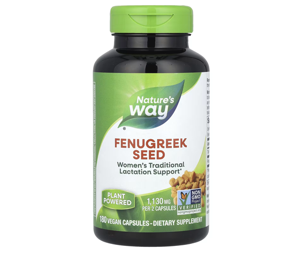 Пажитник в капсулах Nature's Way (Fenugreek Seed) 1220 мг 