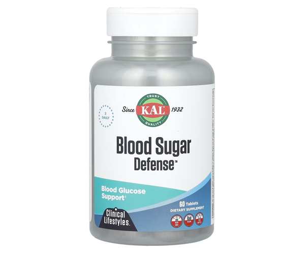 Регулирование содержания сахара в крови KAL (Blood Sugar Defense) 60 таблеток
