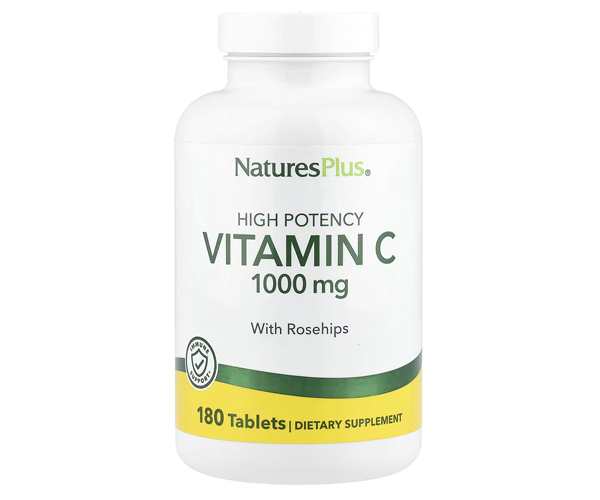 Вітамін С Natures Plus (Vitamin C) 1000 мг 180 таблеток