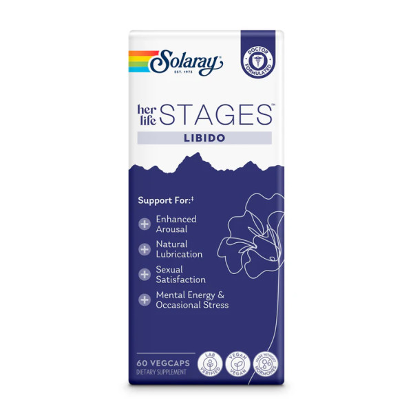 Комплекс для поддержания женского либидо Solaray (Womens Health Libido) 60 капсул