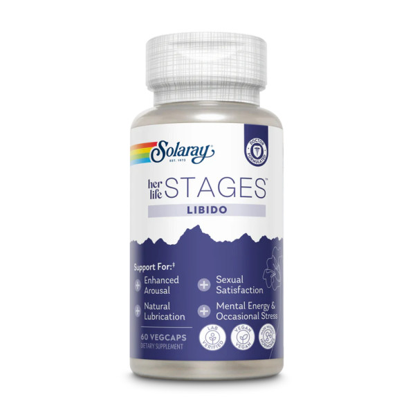 Комплекс для поддержания женского либидо Solaray (Womens Health Libido) 60 капсул