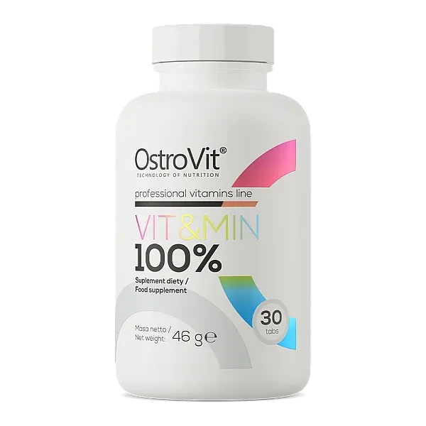 Вітаміни та мінерали для спортсменів Ostrovit (Vit&Min) 30 таблеток