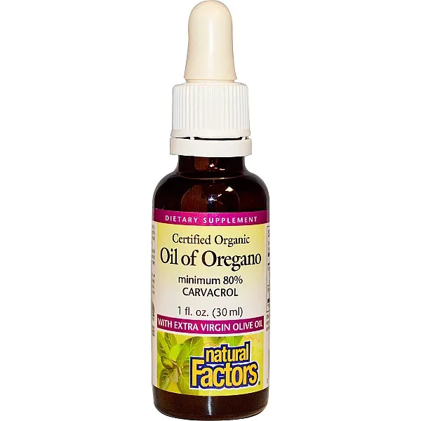 Олія орегано Natural Factors (Oil of Oregano) 30 мг 30 мл