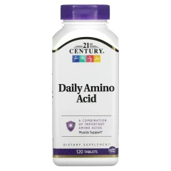 Комплекс амінокислот 21st Century (DAILY AMINO ACID) 120 таблеток