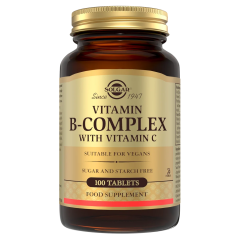 Комплекс вітамінів B+C Solgar  (B-Complex with vitamin C Stress Formula) 