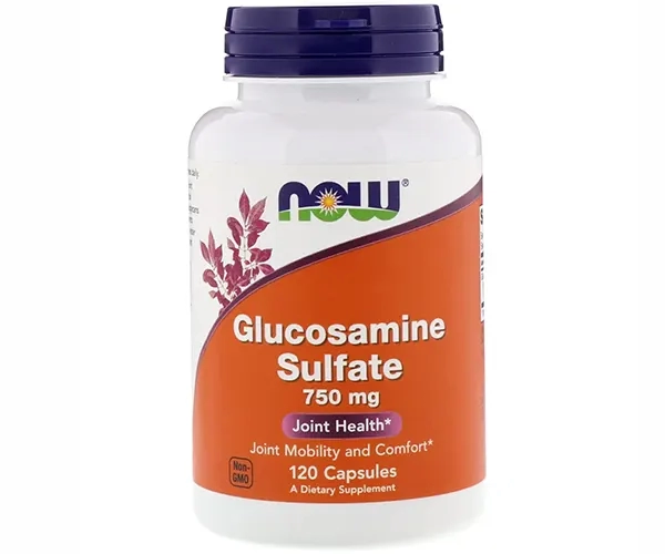 Глюкозаміну сульфат NOW Foods  (Glucosamine Sulfate) 750 мг 