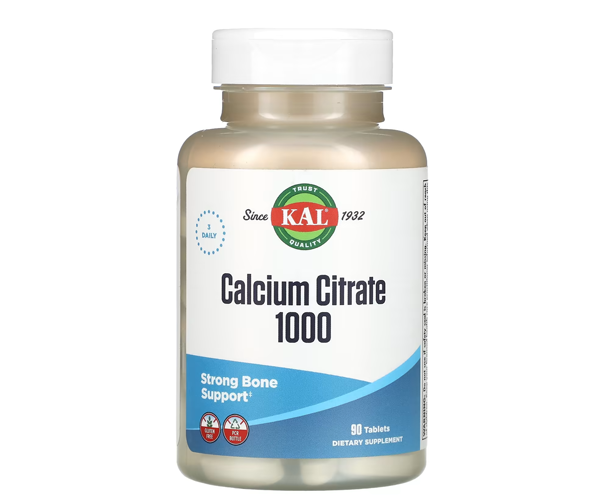 Цитрат кальция KAL (Calcium Citrate) 1000 мг