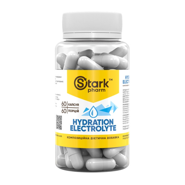 Електроліти Stark Pharm Hydration Electrolyte 60 капсул