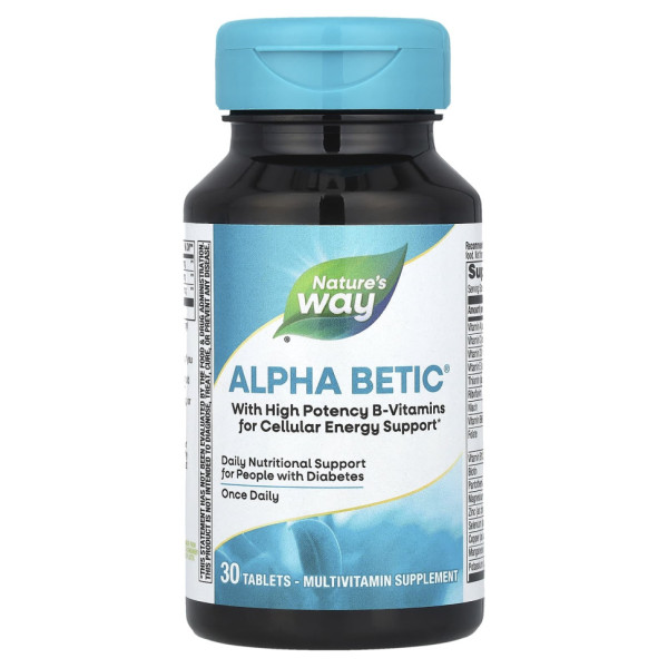 Мультивитамины Nature's Way (Alpha Betic®) 30 таблеток