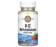 Витамин B12 (метилкобаламин) KAL "B-12 Methylcobalamin" с ягодным вкусом, 1000 мкг 60 пастилок