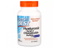 Гиалуроновая кислота с сульфатом хондроитина и коллагеном Doctor's Best (Hyaluronic acid + Chondroitin sulfate with Collagen) 60 таблеток