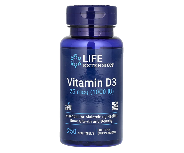 Вітамін D3 Life Extension (Vitamin D3) 1000 МО 