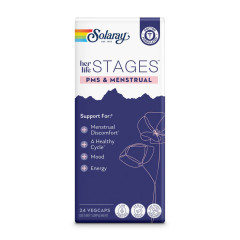 Жіноче здоров'я, ПМС та менструальний цикл Solaray Womens Health Menstruation 24 капсули