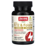 Метилфолат и метил B12 Jarrow Formulas (Methyl B-12 & Methyl Folate) 1000 мкг/400 мкг 100 жевательных таблеток со вкусом лимона