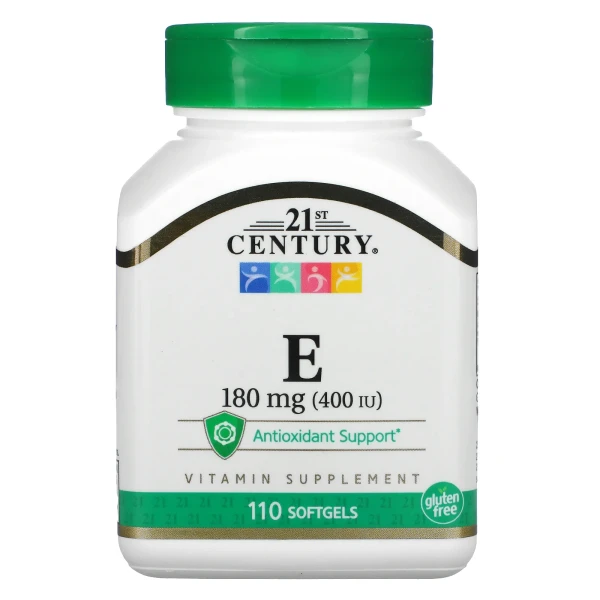 Витамин Е 21st Century (VITAMIN E) 400 МЕ 110 капсул