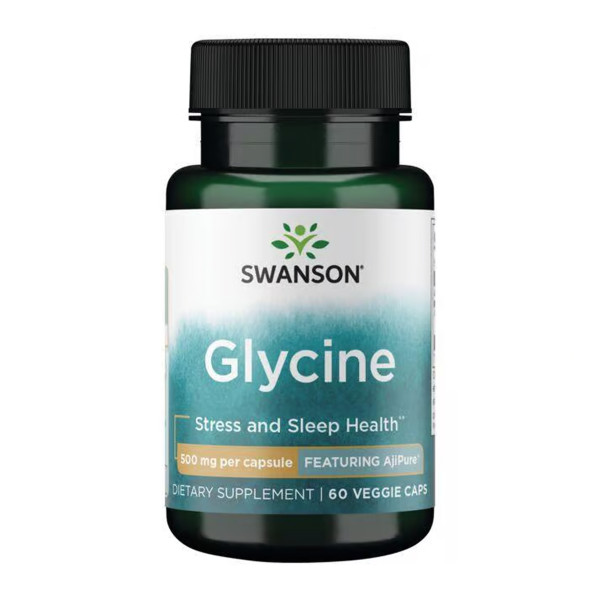 Глицин Swanson (Glycine) 500 мг 60 капсул