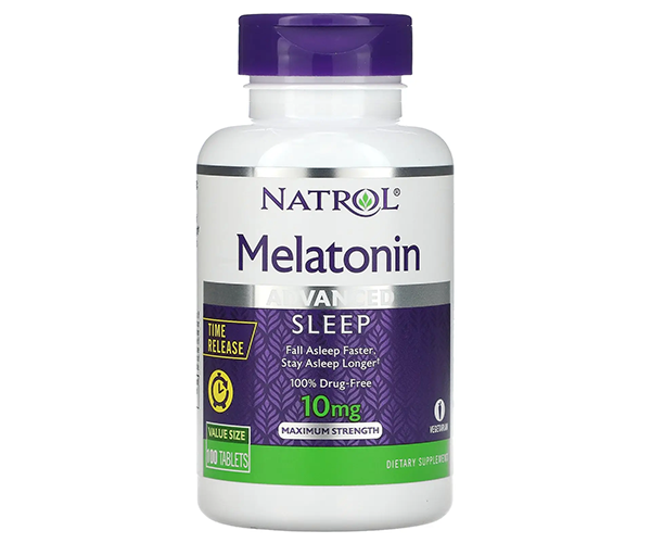 Мелатонин медленного высвобождения Natrol (Melatonin advanced sleep) 10 мг 