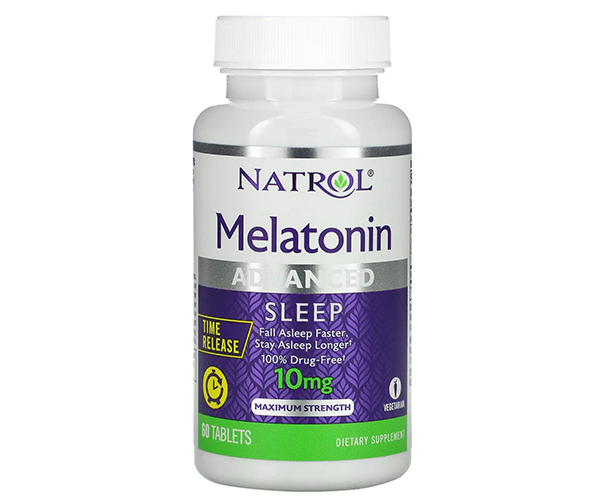 Мелатонин медленного высвобождения Natrol (Melatonin advanced sleep) 10 мг 