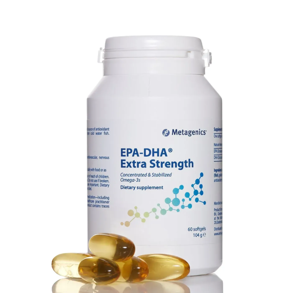 Омега-3 сильної дії Metagenics (EPA-DHA Extra Strength) 60 капсул