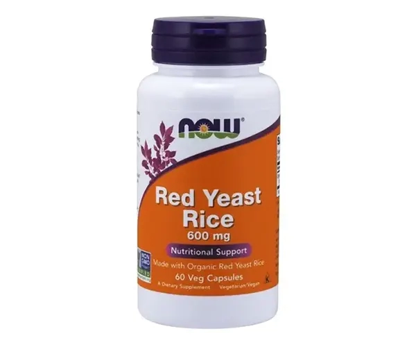 Красный дрожжевой рис NOW Foods (Red Yeast Rice) 600 мг 