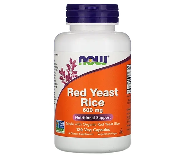 Красный дрожжевой рис NOW Foods (Red Yeast Rice) 600 мг 