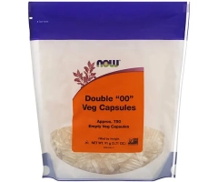 Пустые капсулы "00" NOW Foods (Double "00" Vcaps) 750 капсул