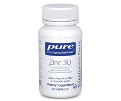 Цинк Pure Encapsulations (Zinc) 30 мг 