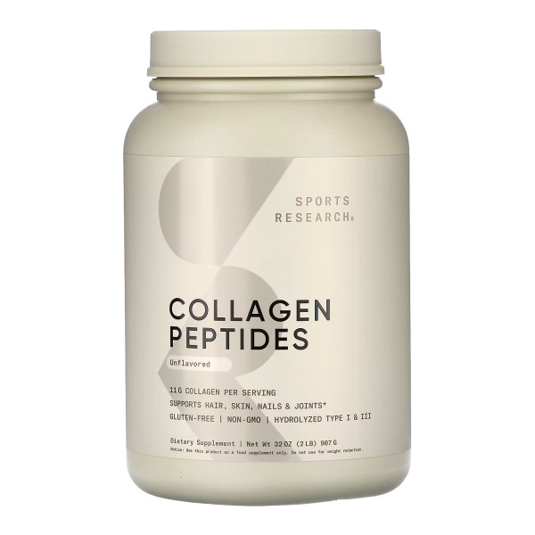 Пептиды коллагена Sport Research (Collagen Peptides) 907 г