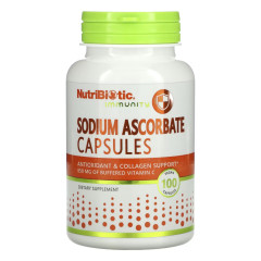 Аскорбат натрію Nutribiotic  (Sodium Ascorbate) 100 капсул