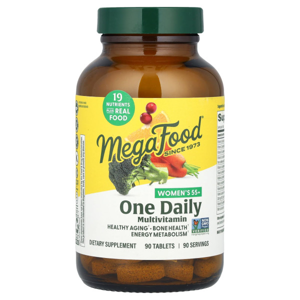 Мультивитамины для женщин 55+ MegaFood (Women Over 55 One Daily) 90 таблеток