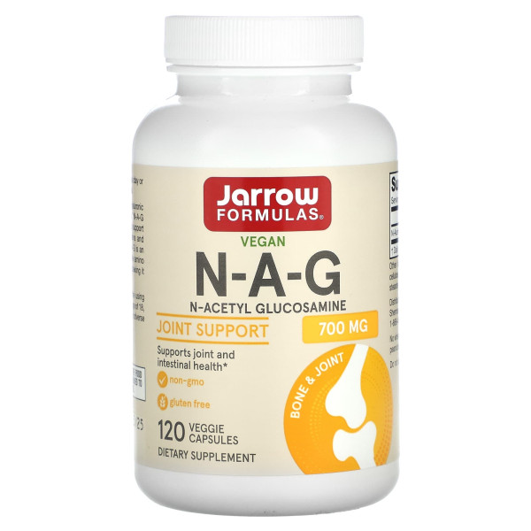 N-ацетилглюкозамін Jarrow Formulas  (N-A-G) 700 мг 120 капсул